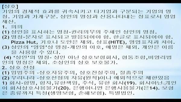 12.영업소, 상호의 의